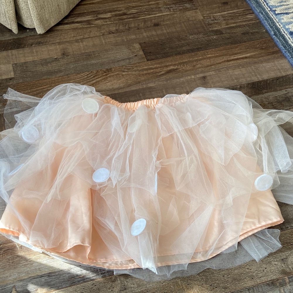 Pottery barn kids deer costume sparkly tutu blush pink size kids 5-10